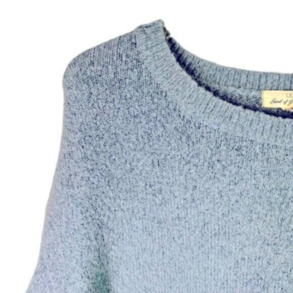 L.O.G.G. By H&M | Powder Blue Crew Neck Tie Bow On Side Knit Sweater Size XS - Picture 2 of 9